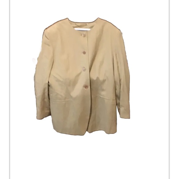 Beige Escada blazer Jacket - Picture 1 of 2